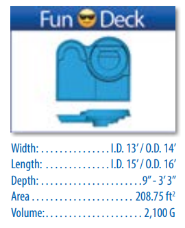 Vinyl Liners ─ Luxor Deep in Pensacola, FL