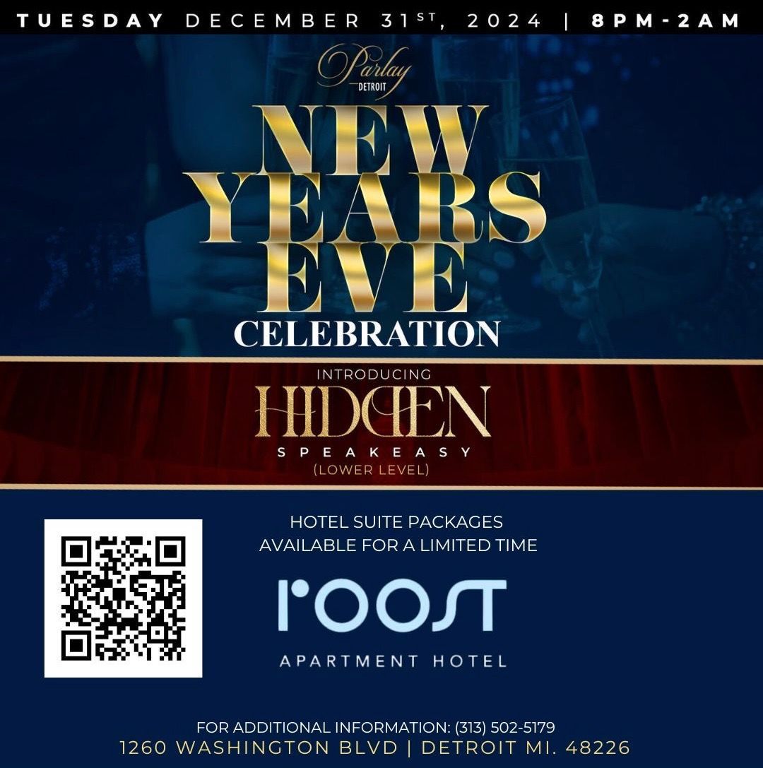 A poster for a new year 's eve celebration