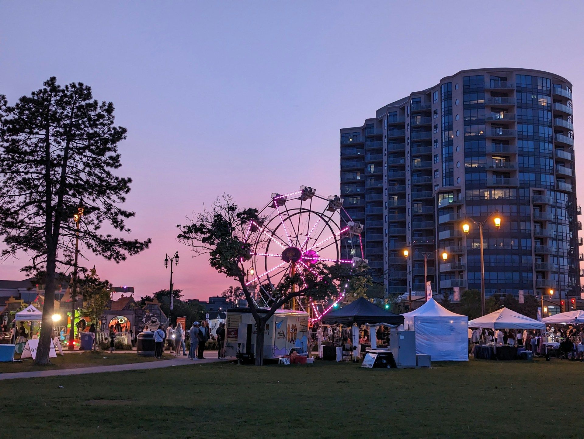 Summer party in June