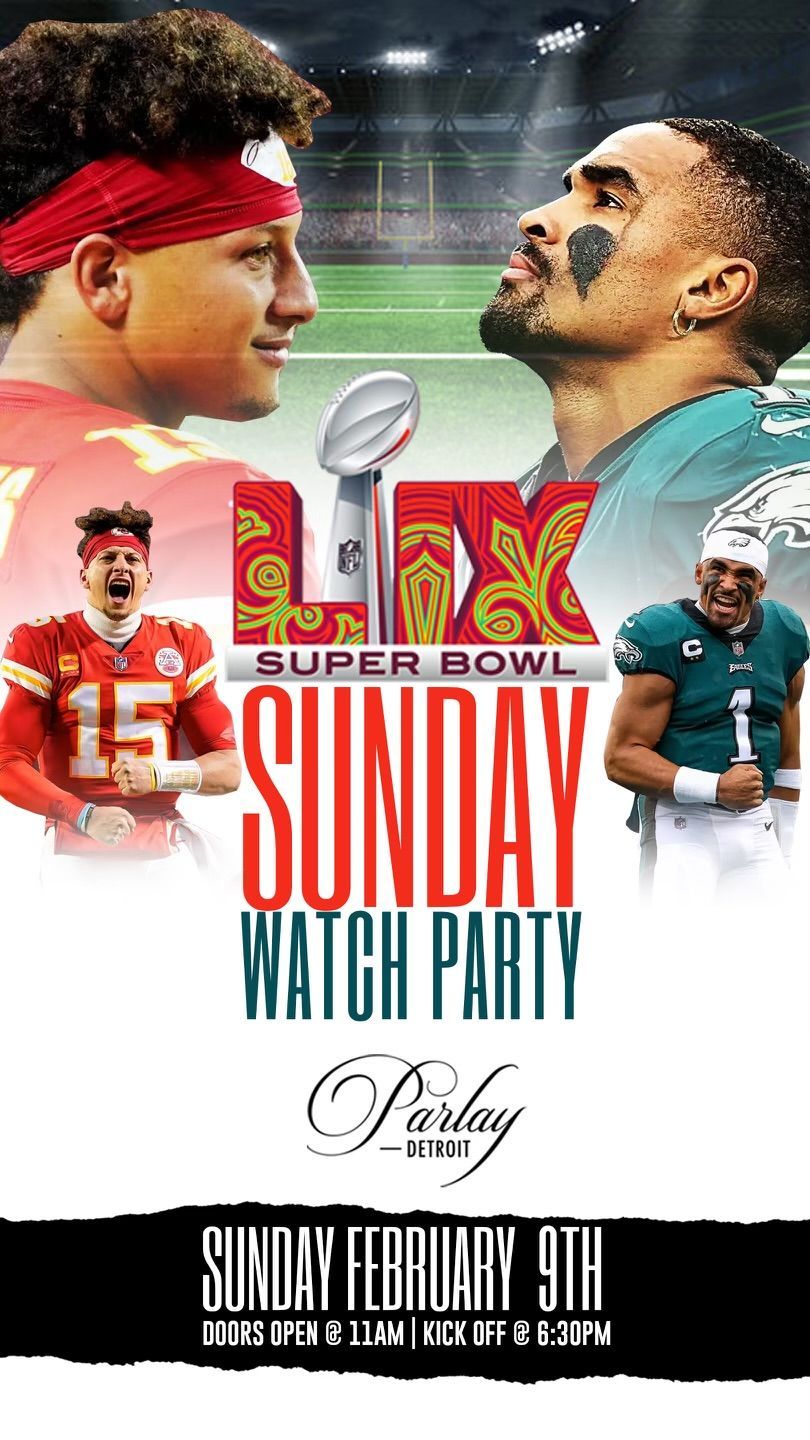 Super Bowl Sunday Banner