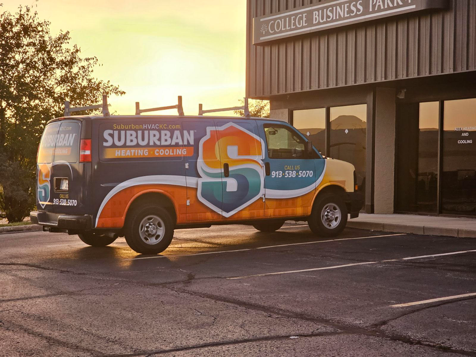 suburban heating and cooling van