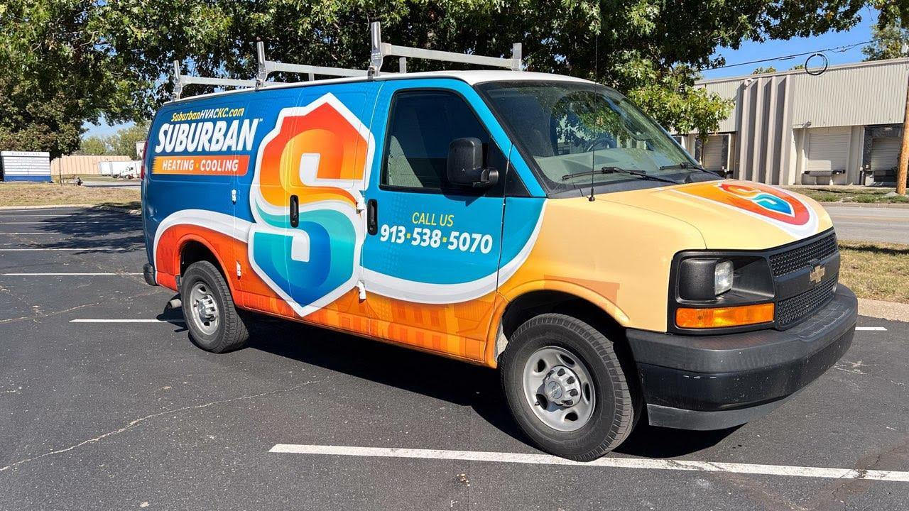 suburban heating and cooling van