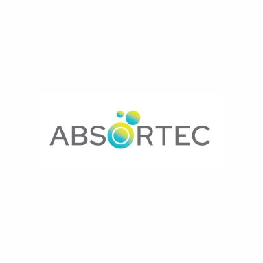 É um logotipo para uma empresa chamada absorbtec.