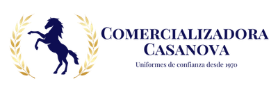 Un logotipo para una empresa llamada comercializadora casanova.