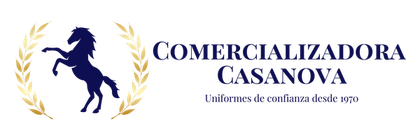 Un logotipo para una empresa llamada comercializadora casanova.