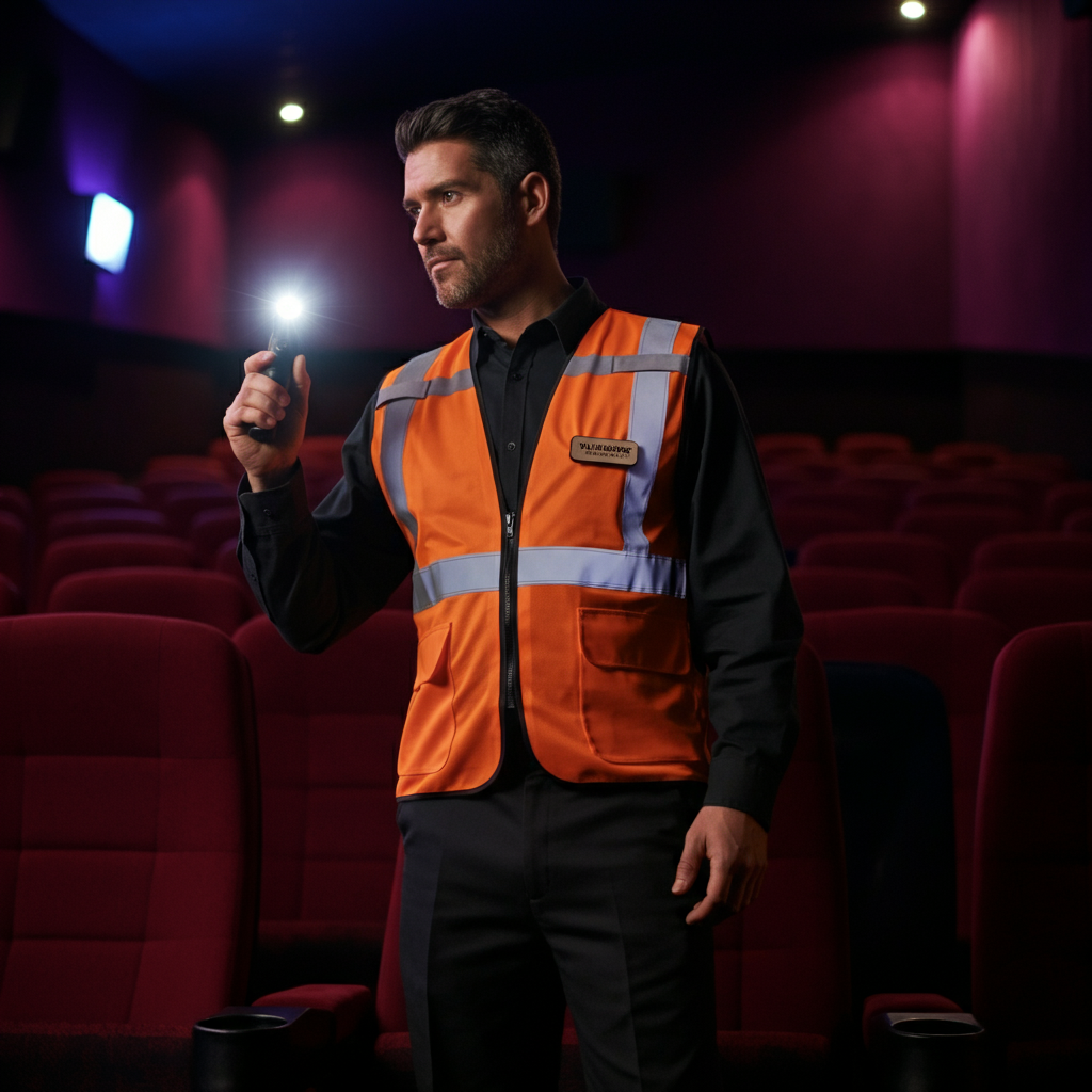 Fabricante de uniformes para salas de cine en Colombia