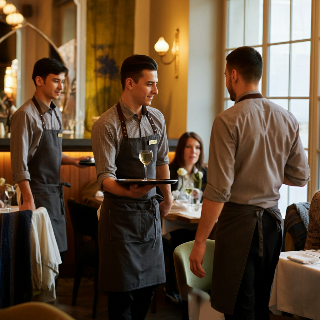 Fabricante de uniformes de camarero en Colombia.