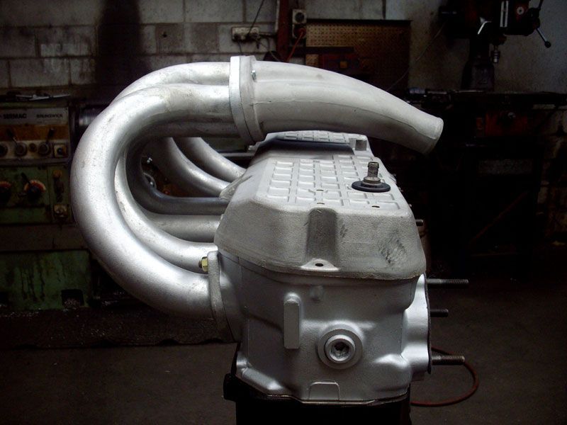 A close up of a metal pipe on a machine