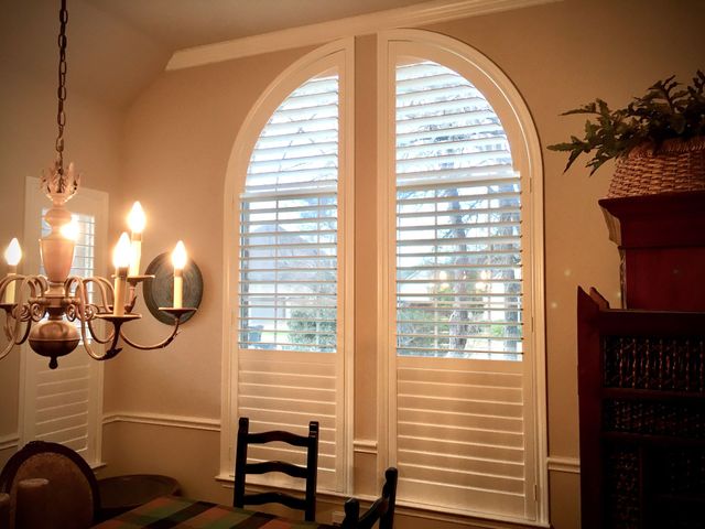 Dining Room Plantation Shutters