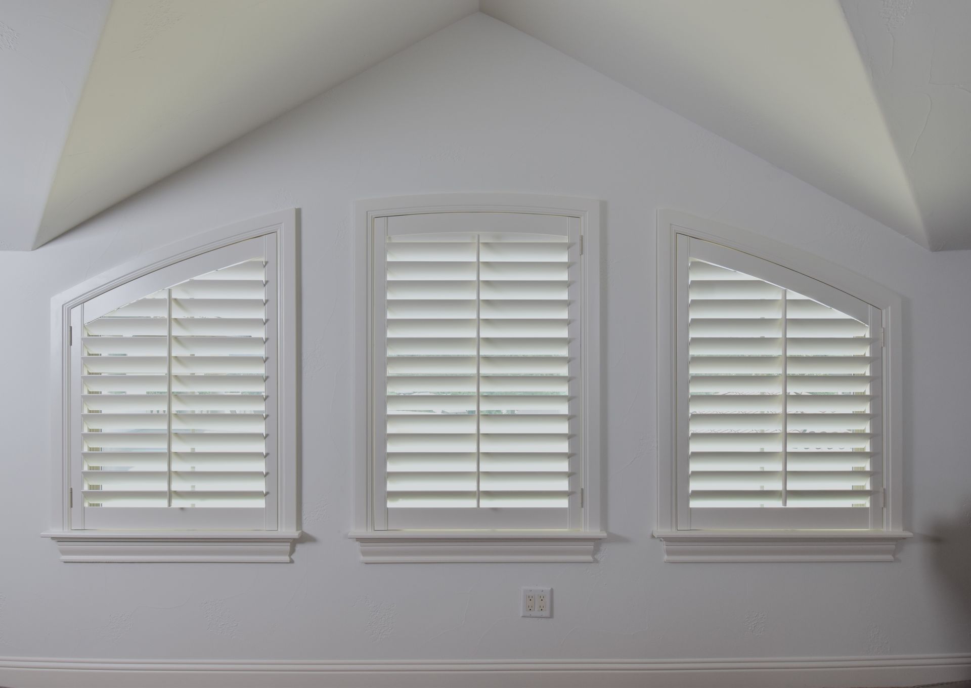white interior plantation shutter