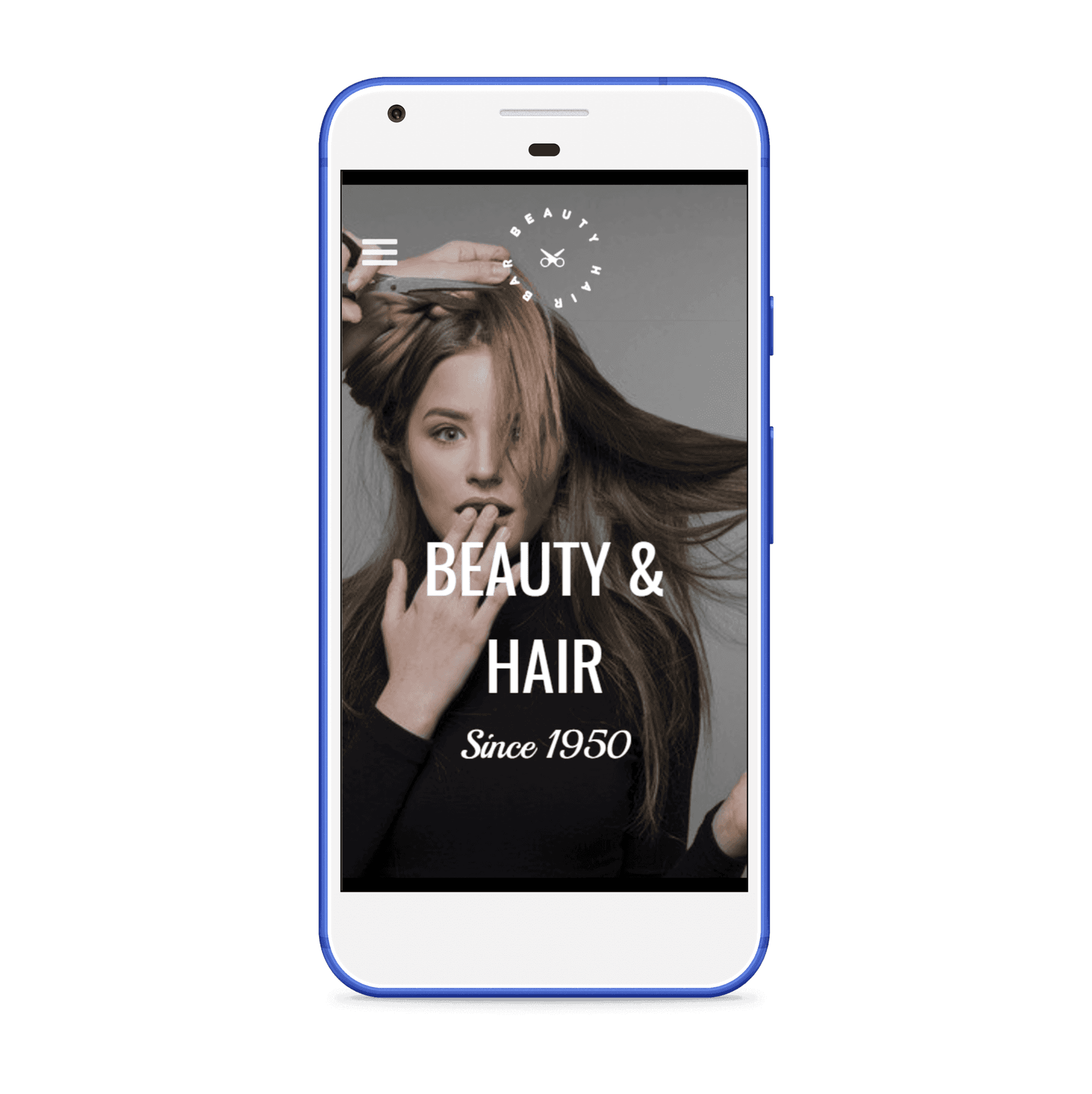 Hair Salon Mobile View