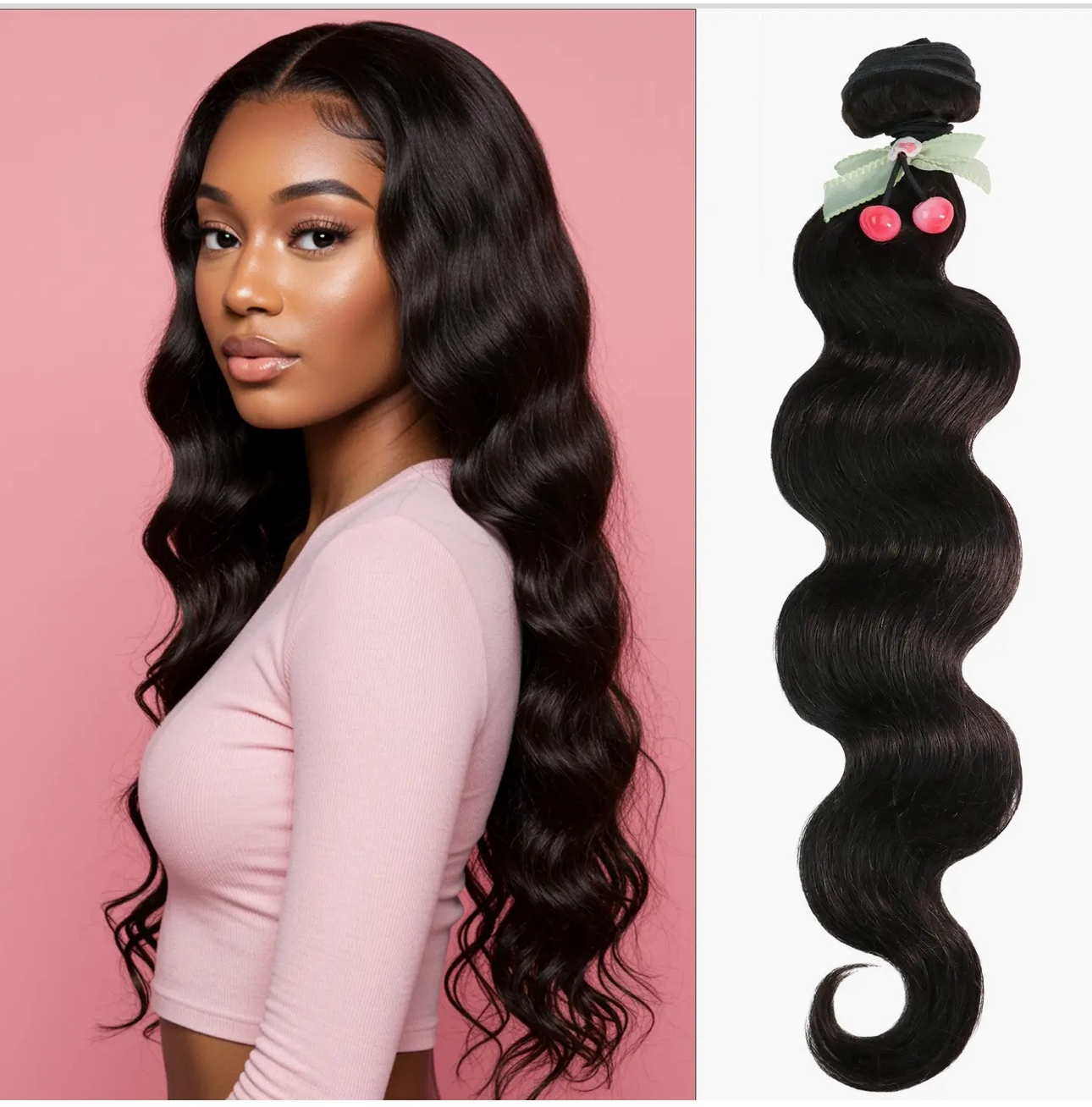 Laflare Sweet Peach 100% Unprocessed Virgin Remy Human Hair