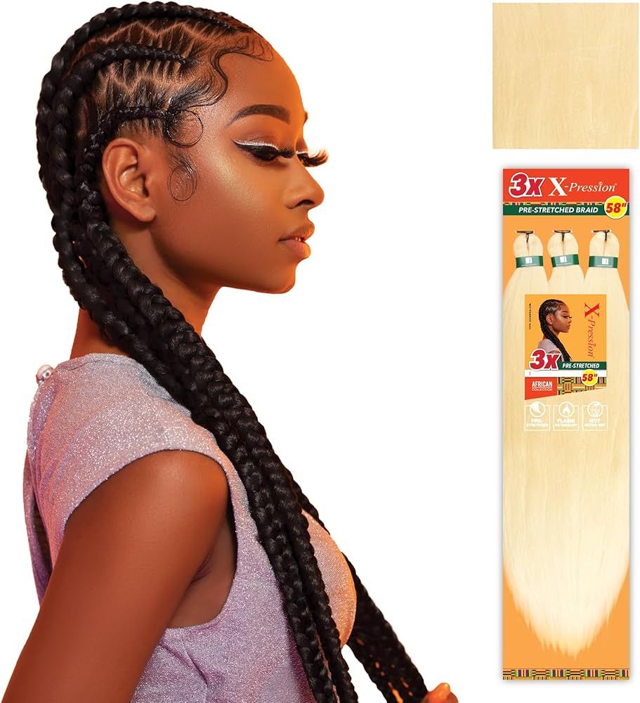 X-Pression PRE-STRETCHED BRAID 58