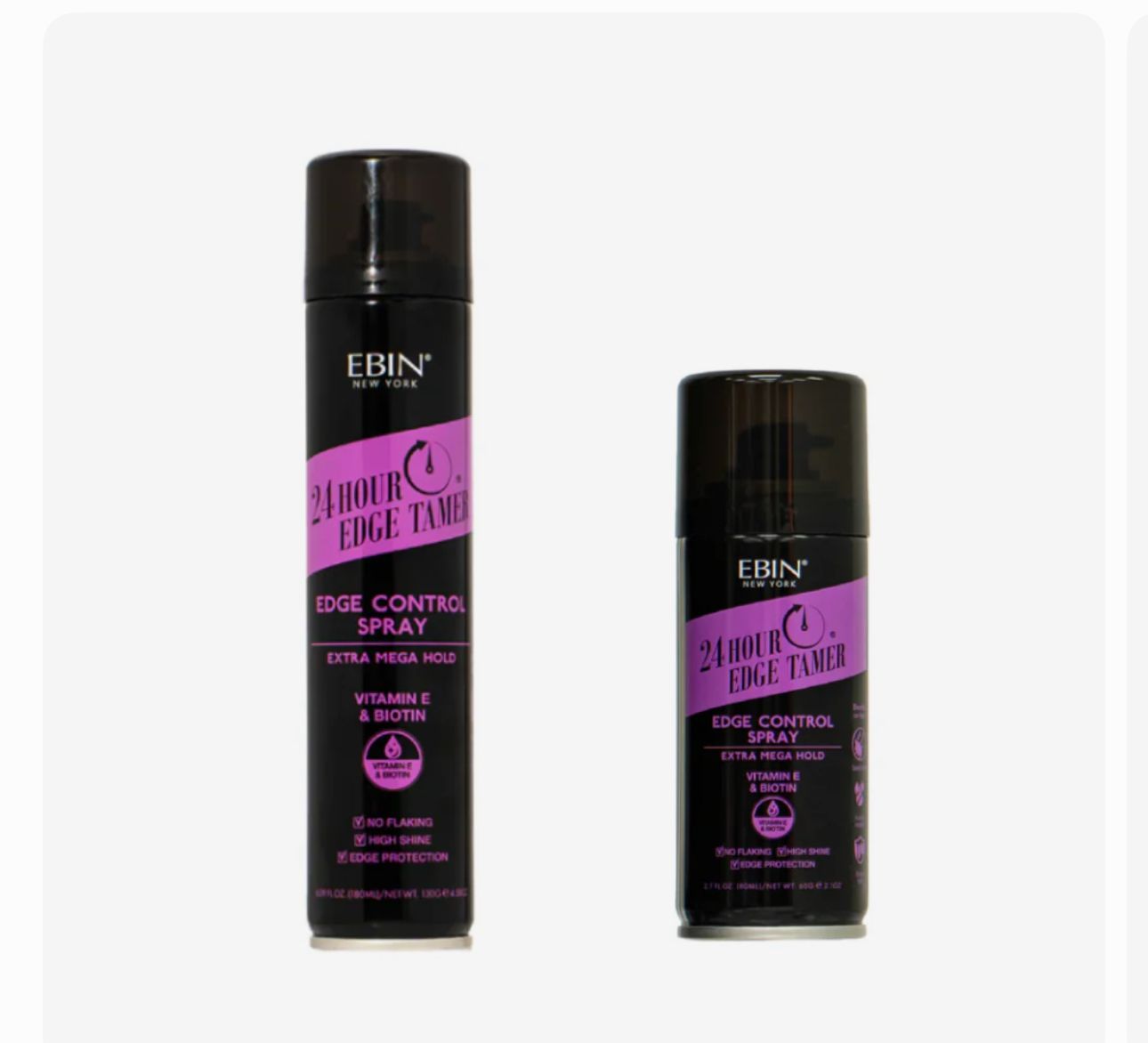 EBIN NEW YORK 24 Hour  Edge Tamer-Edge Control Spray Extra Mega Hold