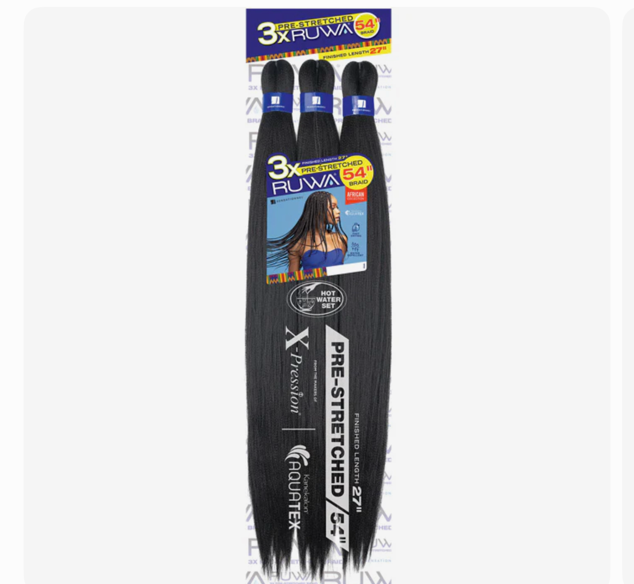 Sensationnel Ruwa X-pression Braiding Hair 52