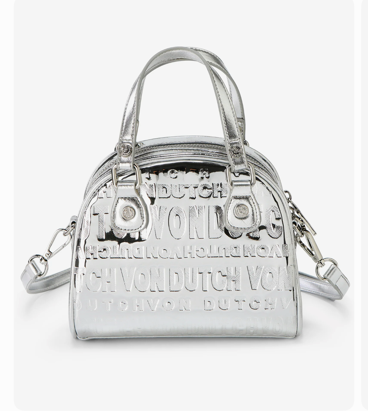 Silver Foil Reflective Bowling Bag