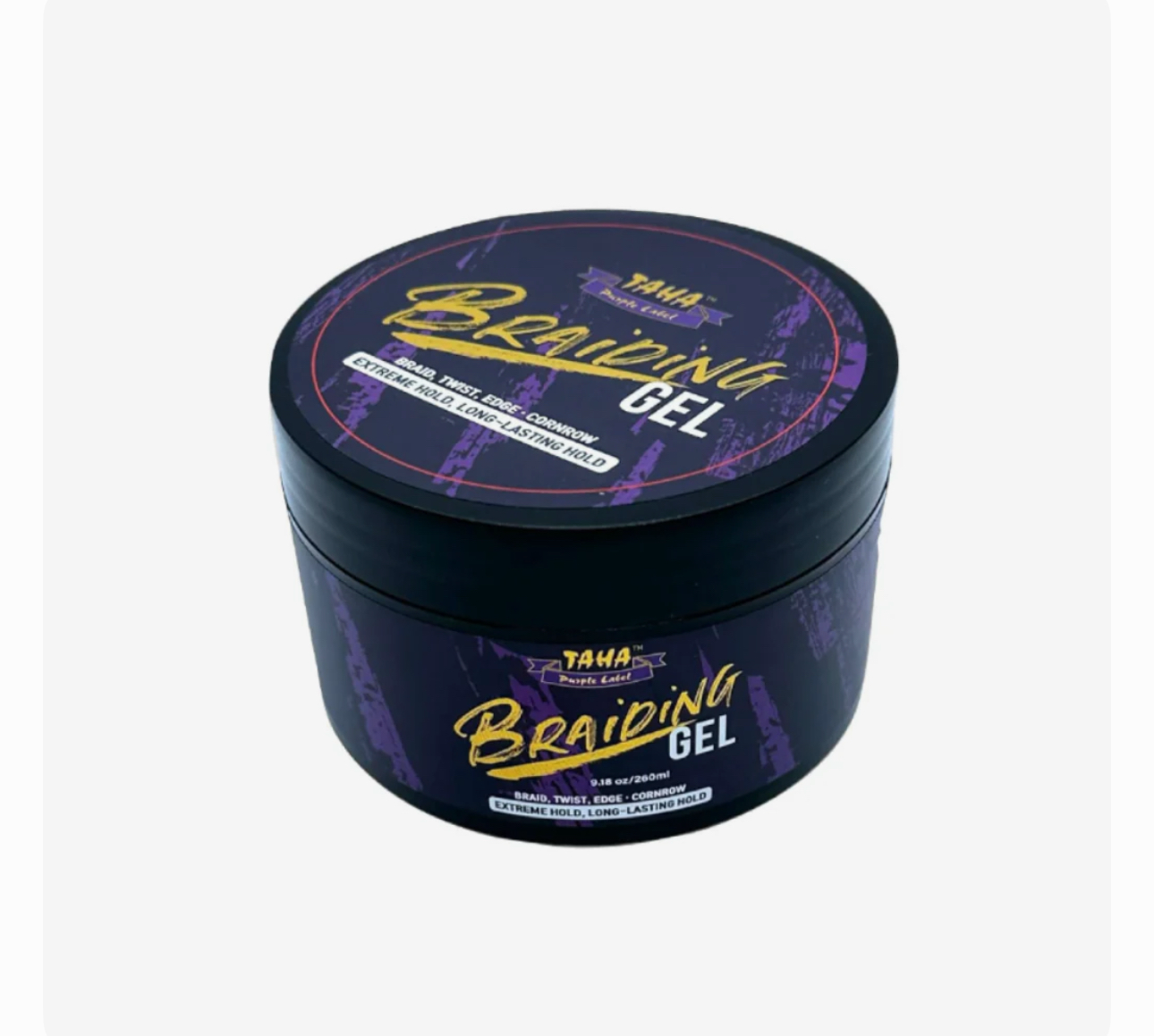 Taha Braiding Gel Purple Label 4.17 OZ