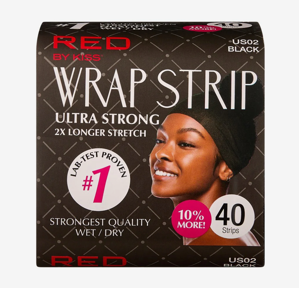 RED Wrap Strips Black 3.5 Wide single  pack