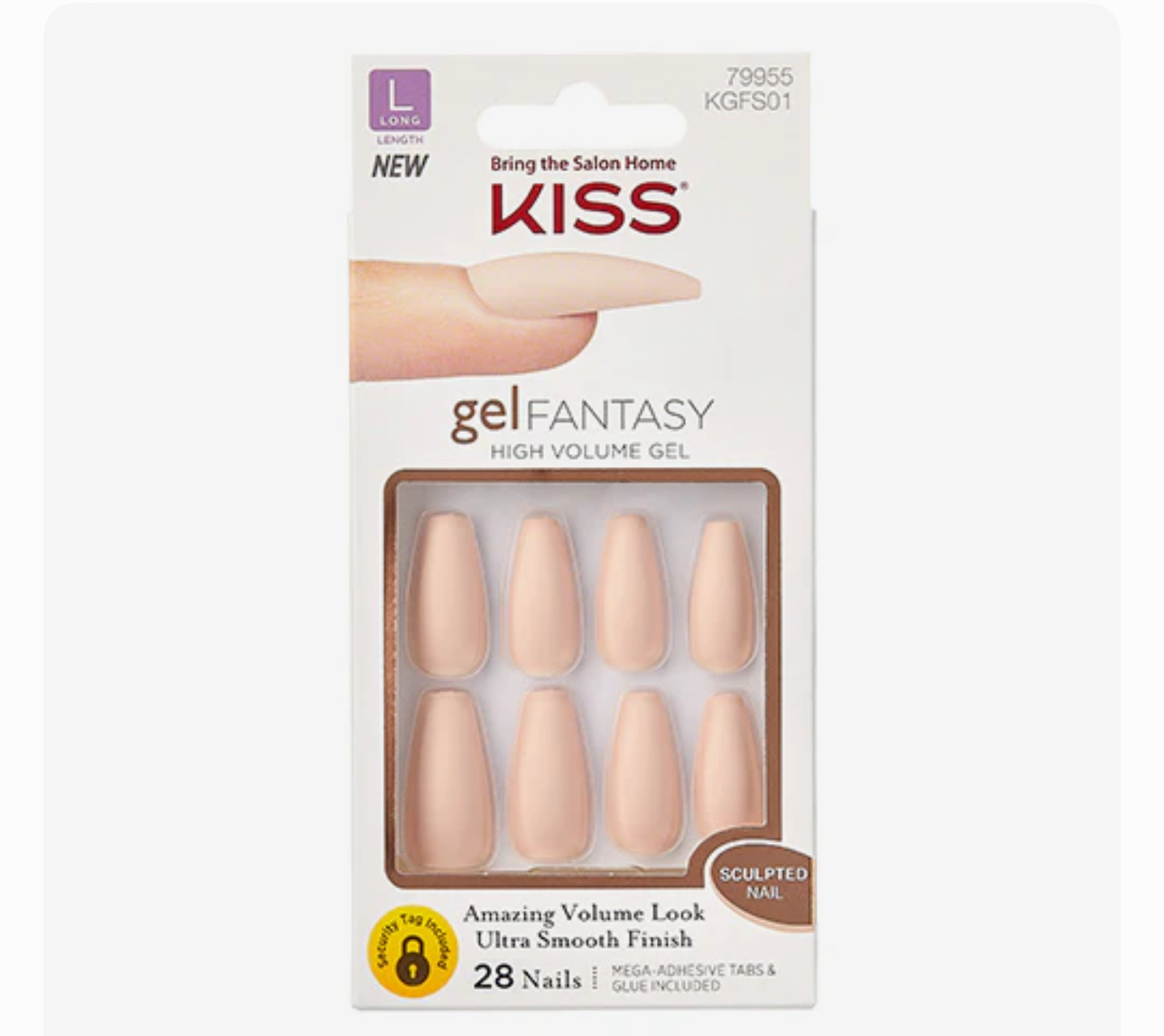 Kiss Gel Fantasy Collection Special   28 Nails