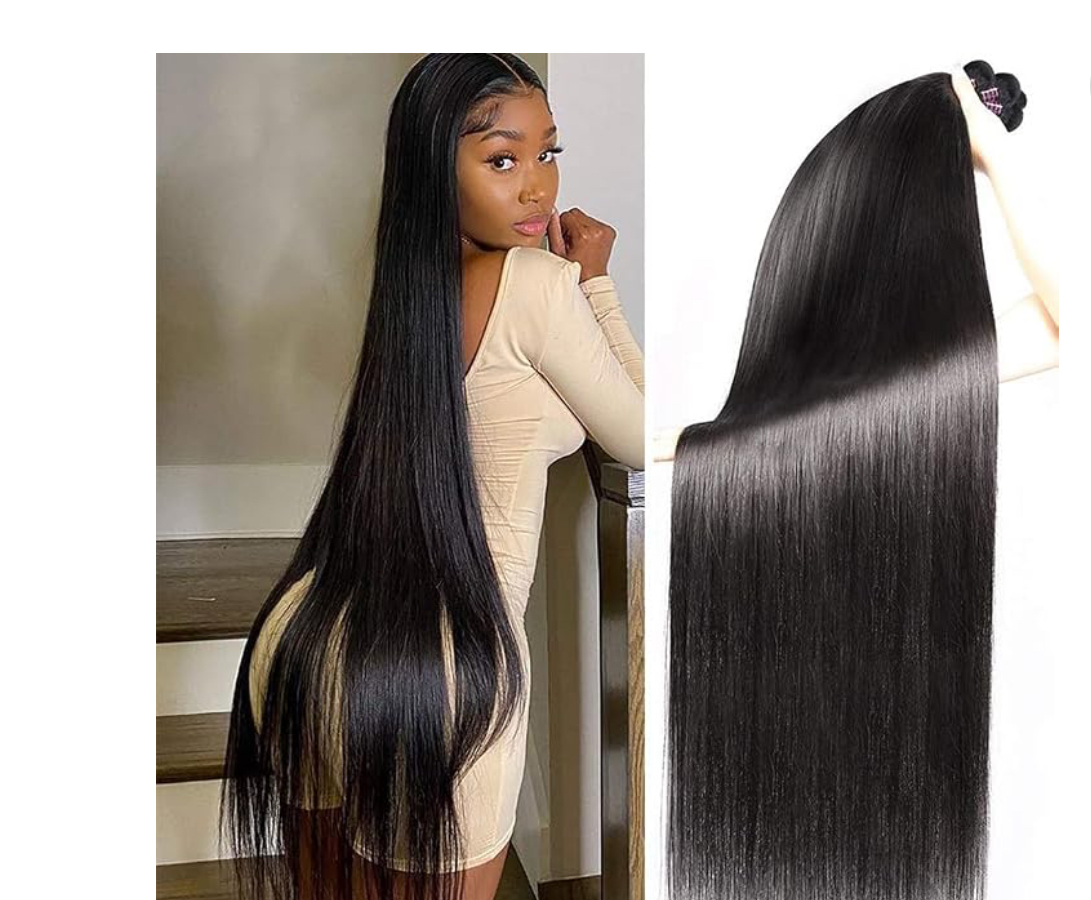 Younsolo 100% Human Hair Straight Bundle Deal