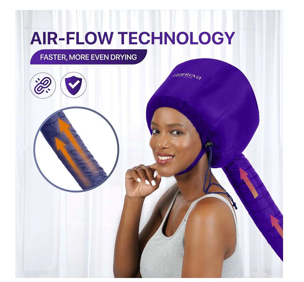 Bonnet Hair Dryer Attachment W/A Headband
