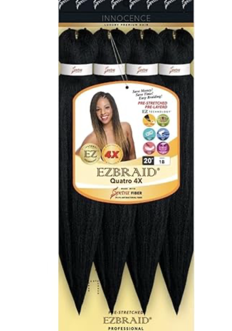 EZ BRAID 4X BRAIDING HAIR 52