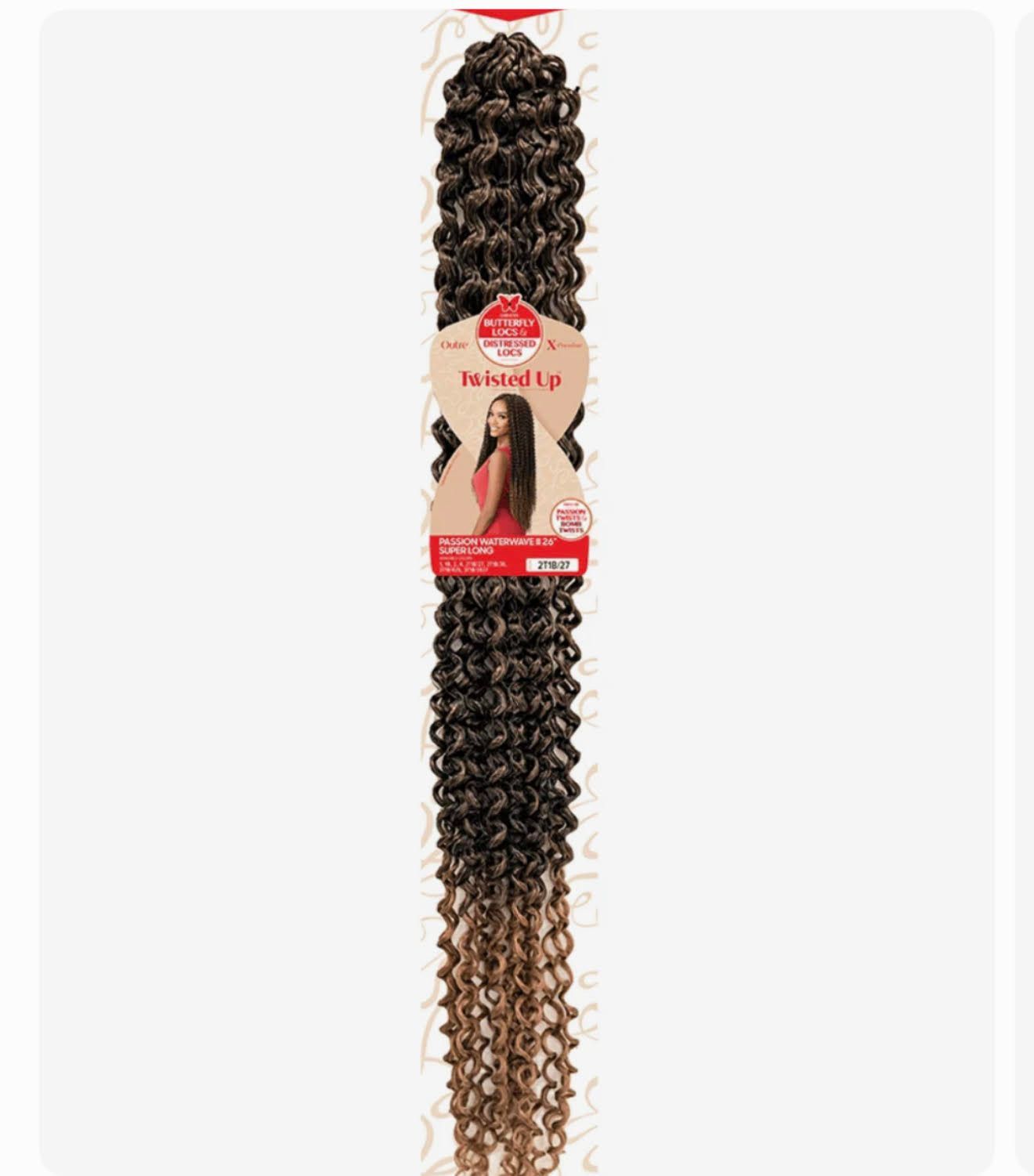 Outre X-Pression Synthetic Crochet Hair - Passion Waterwave 26