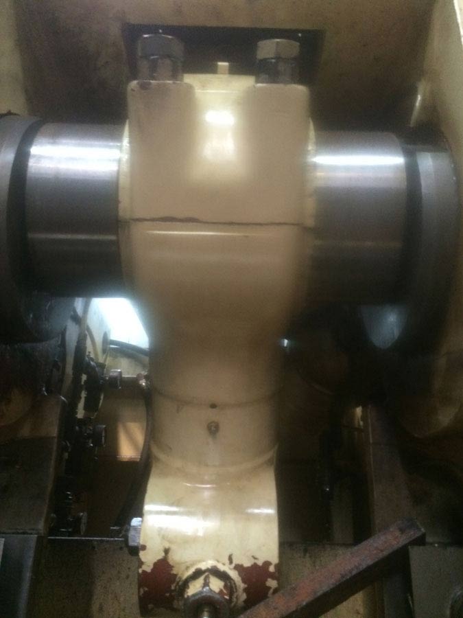 machine being repaired