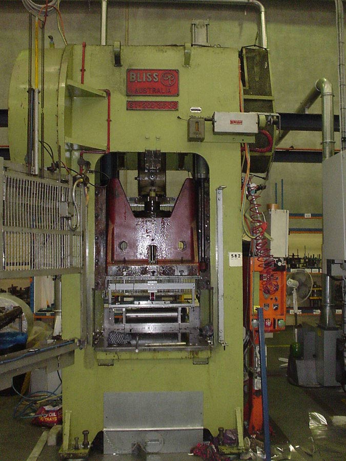 side view of a machine