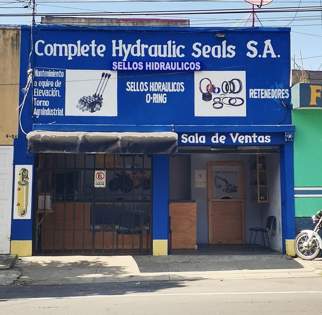COMPLETE HYDRAULIC SEALS S.A. sala de ventas para industria hidráulica