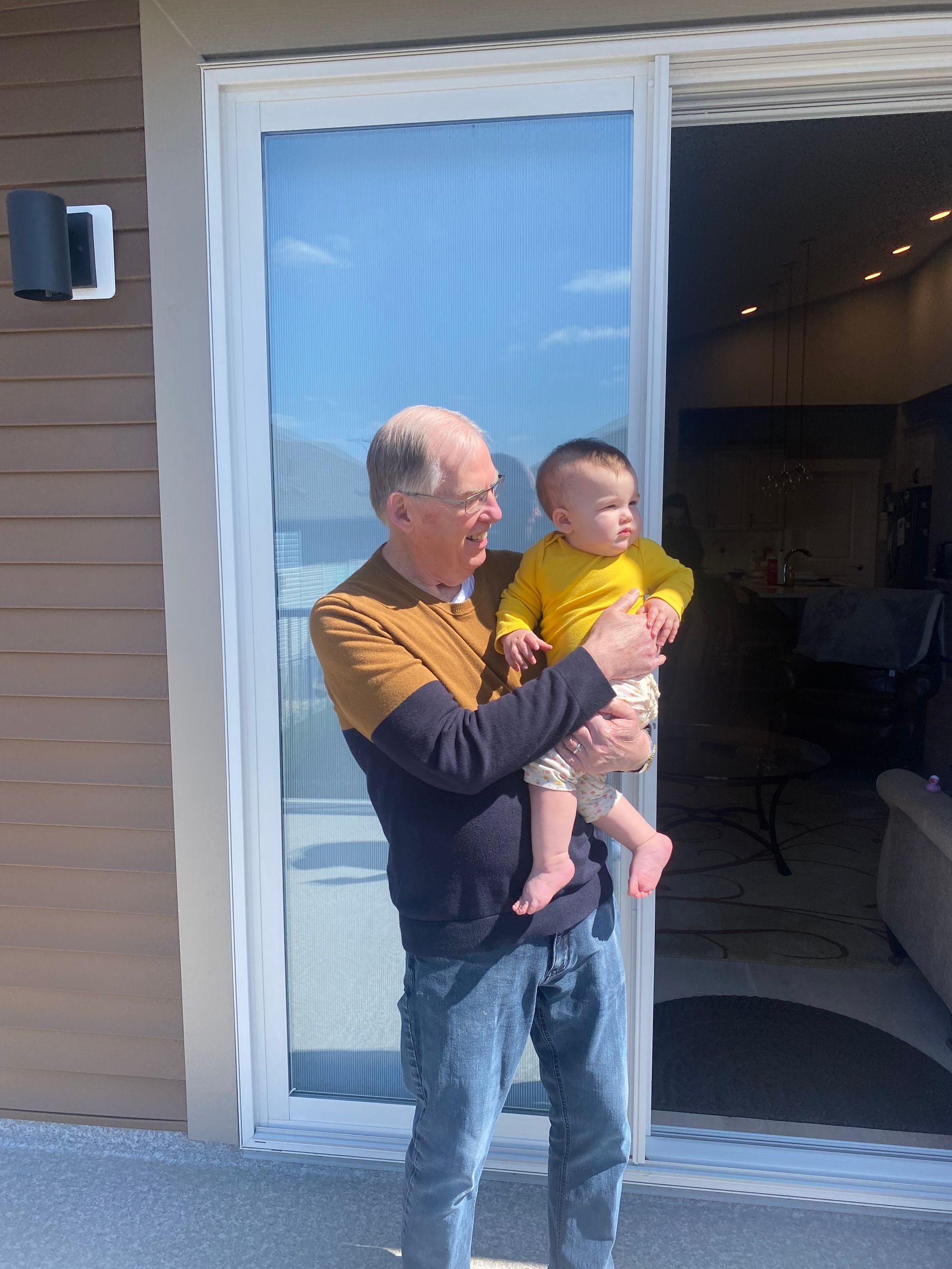 Stephen Pugh and Ophelia