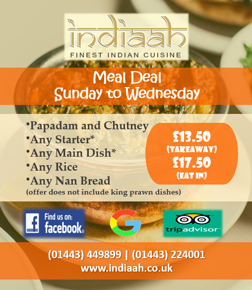 special offer meal deal mid week