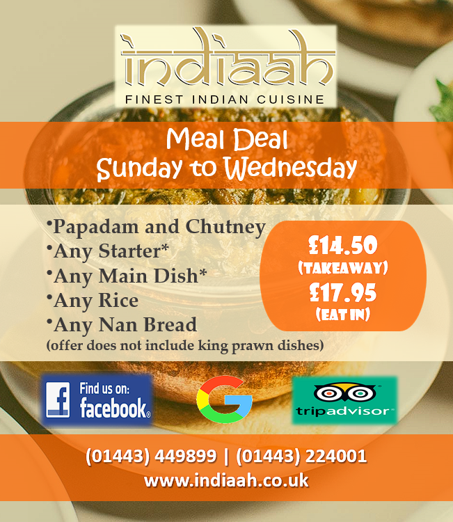 special offer meal deal mid week