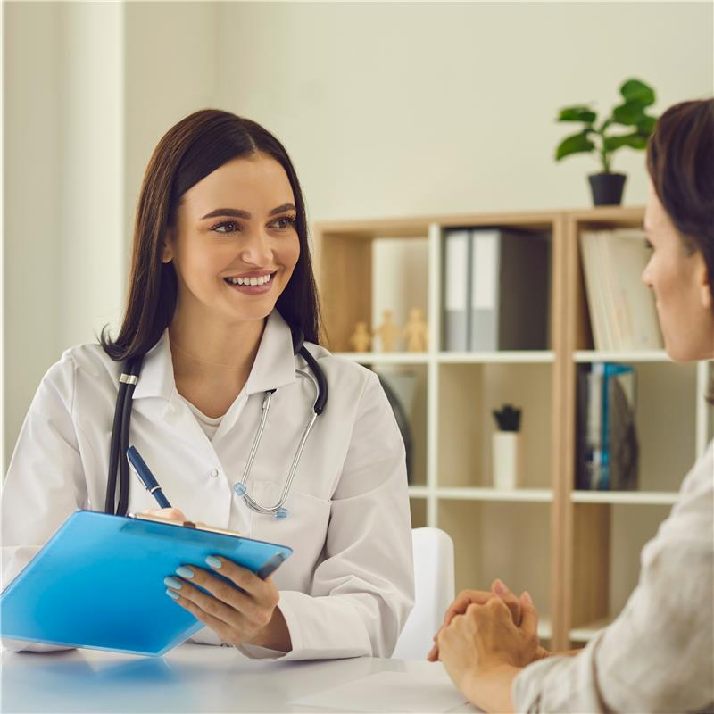 Concierge Doctor Consulting a patient