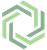 Green hexagonal logo with overlapping chevron shapes.