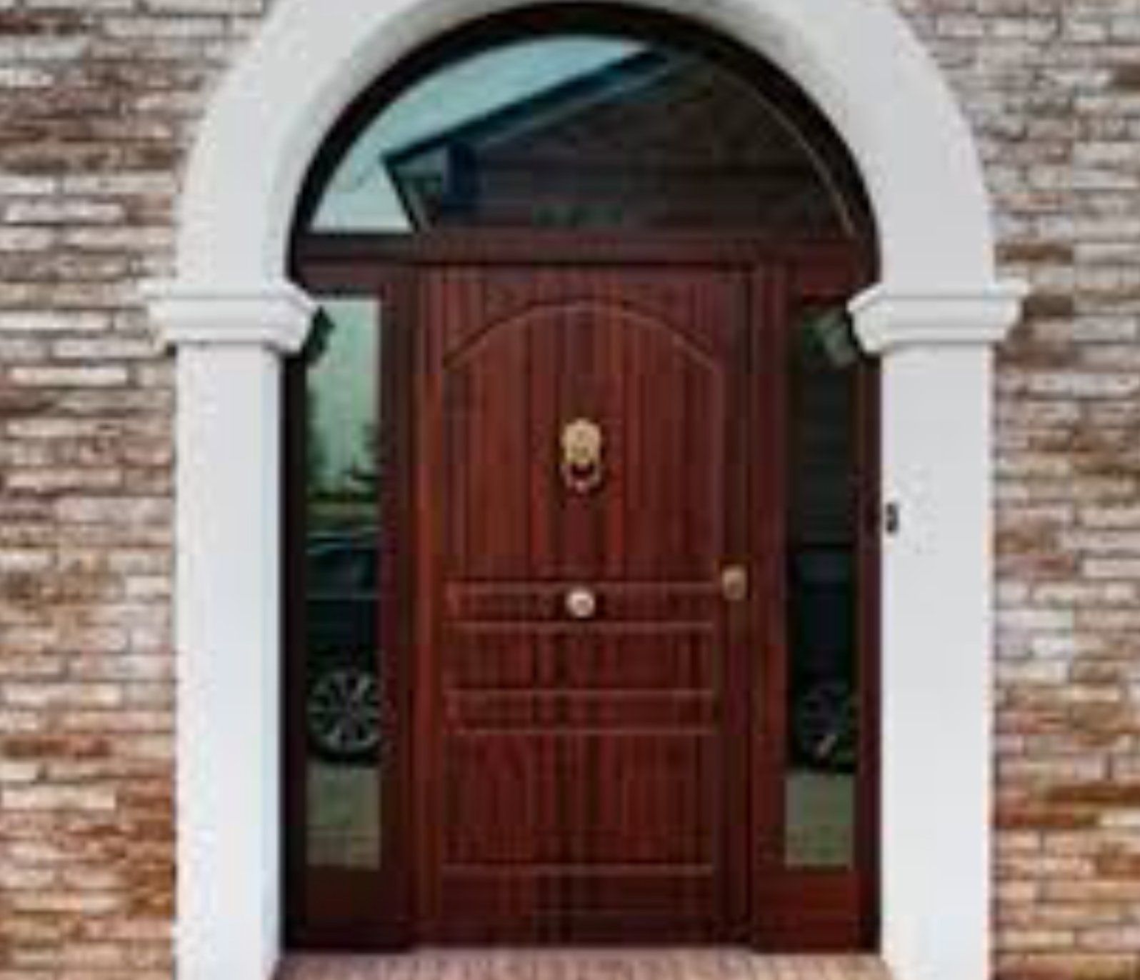 porta blindata in legno massello