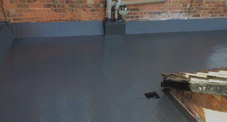 GRP flat roofing