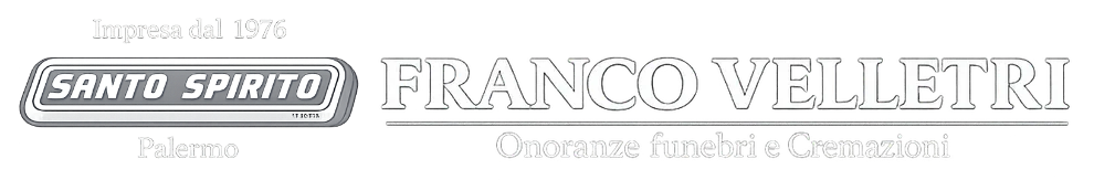 Logo dell'azienda Franco Velletri. Presenta le parole