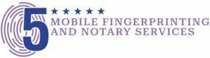 5 Stars Mobile Fingerprinting and Notary Services logo