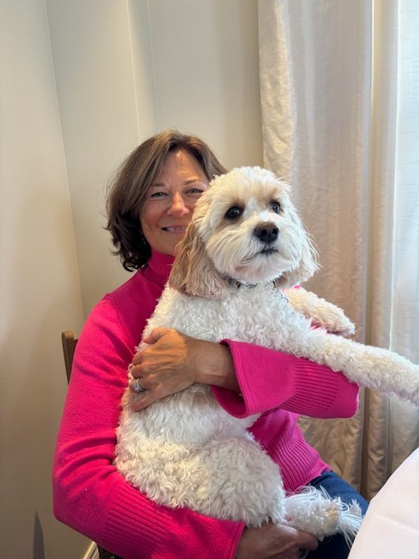 Lorraine Closs with dog