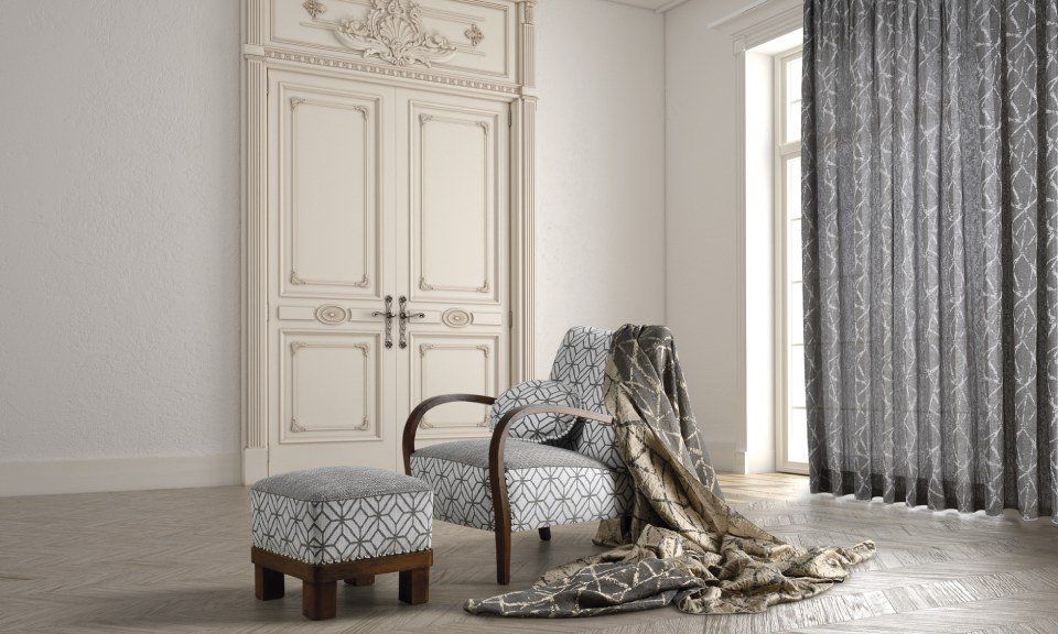 Tende per soggiorno stile classico