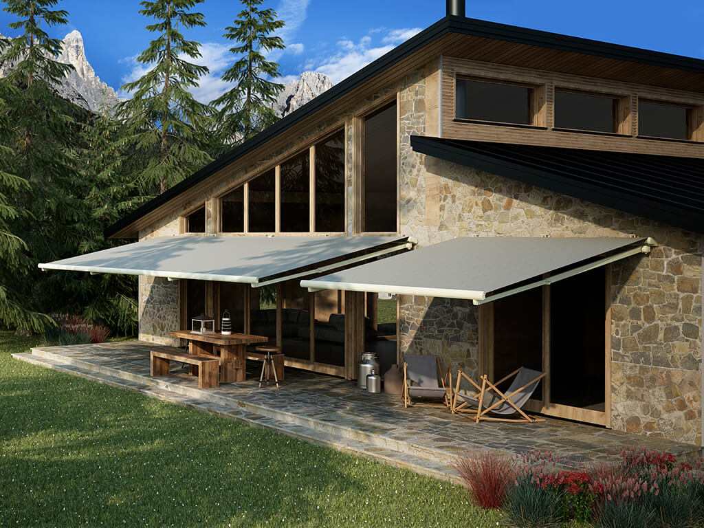 Tenda da sole per ristorante