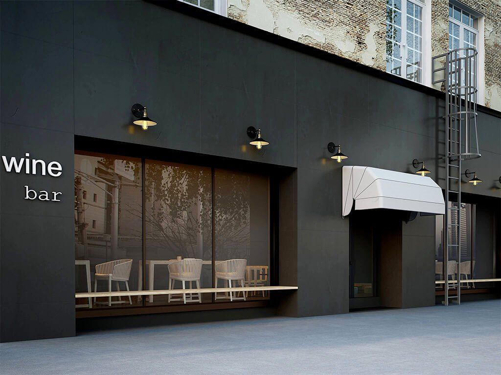 Tenda a cappottina bianca