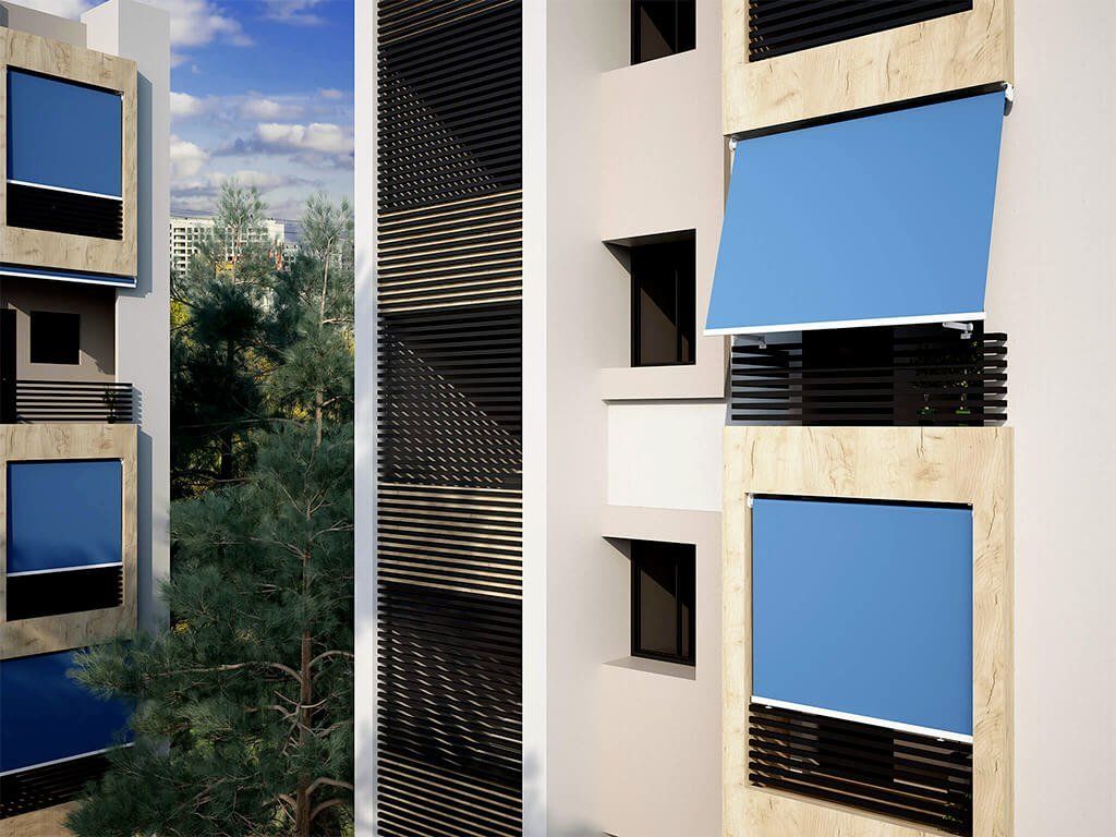 Tende esterne condominio