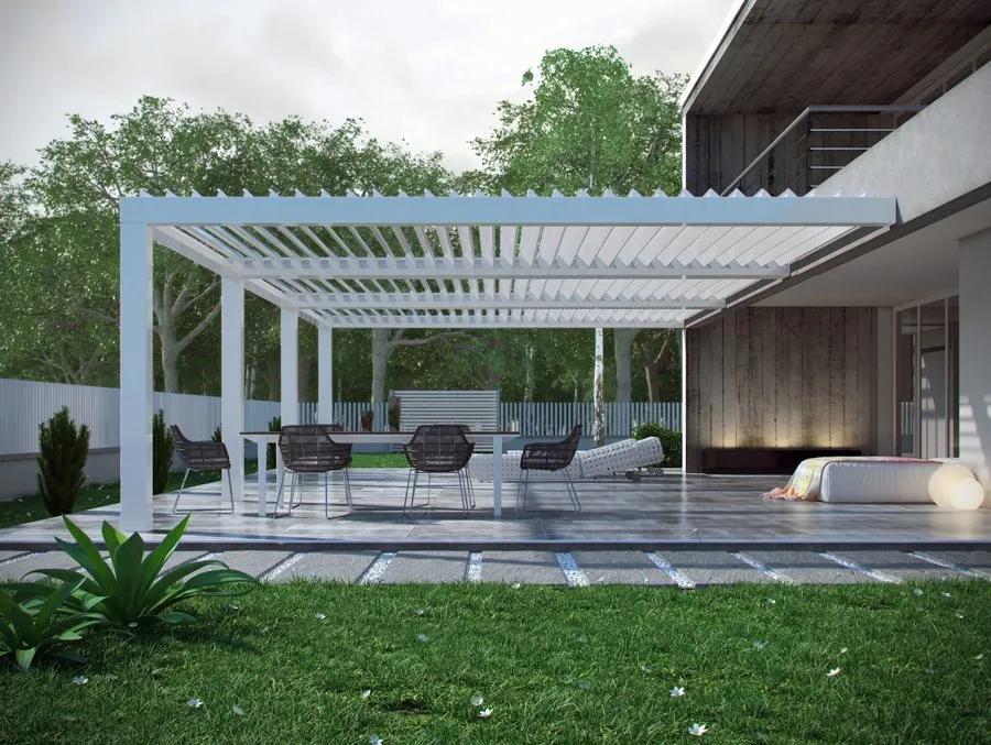 Pergola bianca