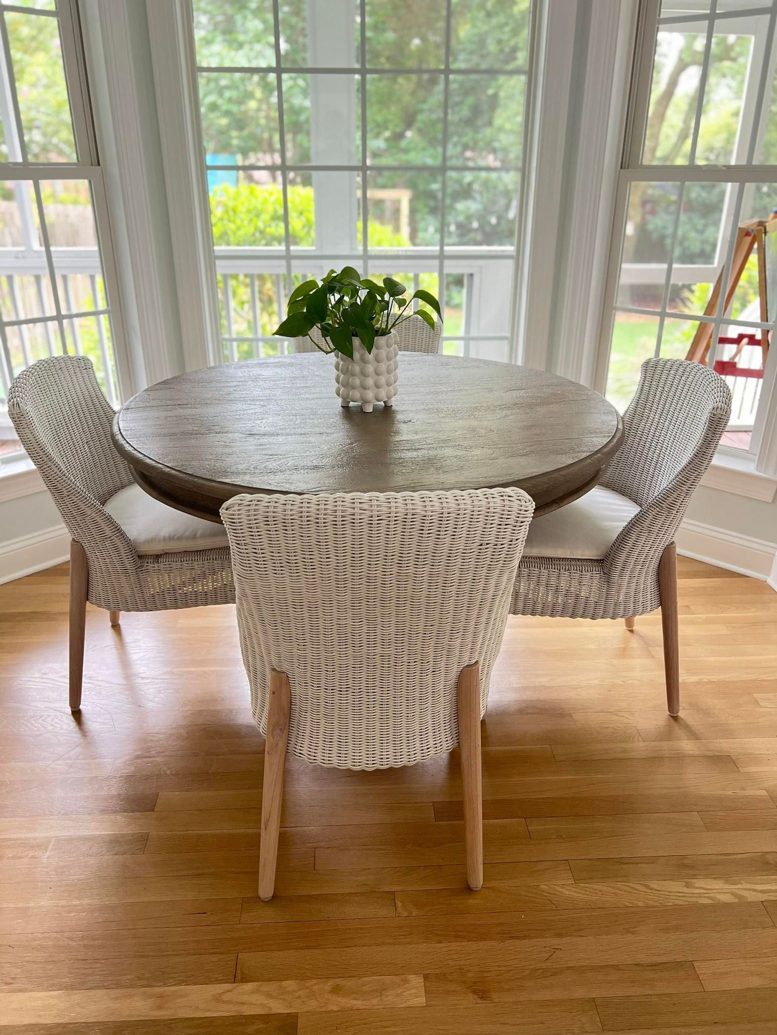 A floor remodel in Pinehurst, NC with Southern Premiere Hardwood Floor Co