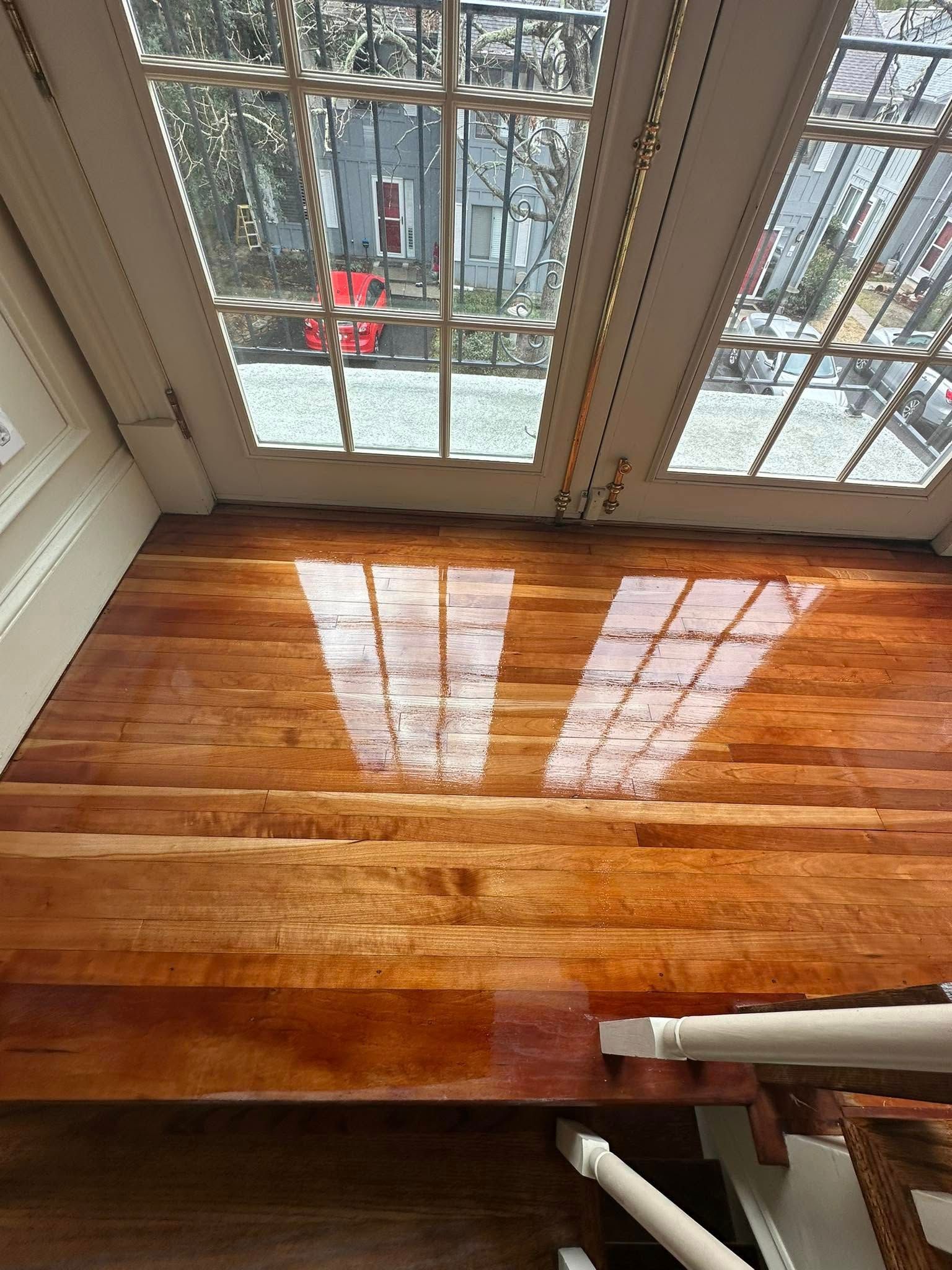 A hardwood floor refinishing service in Pinehurst, NC with Southern Premiere Hardwood Floor Co