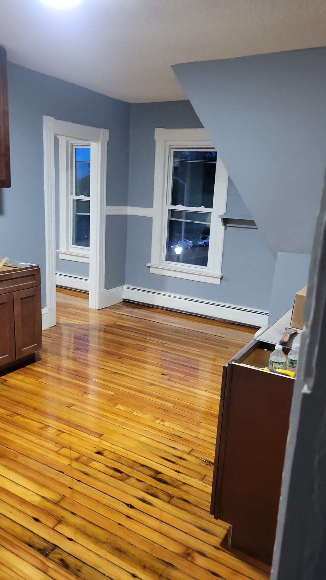 A room with polyurethane plank floor – Hartford, CT - Hinds