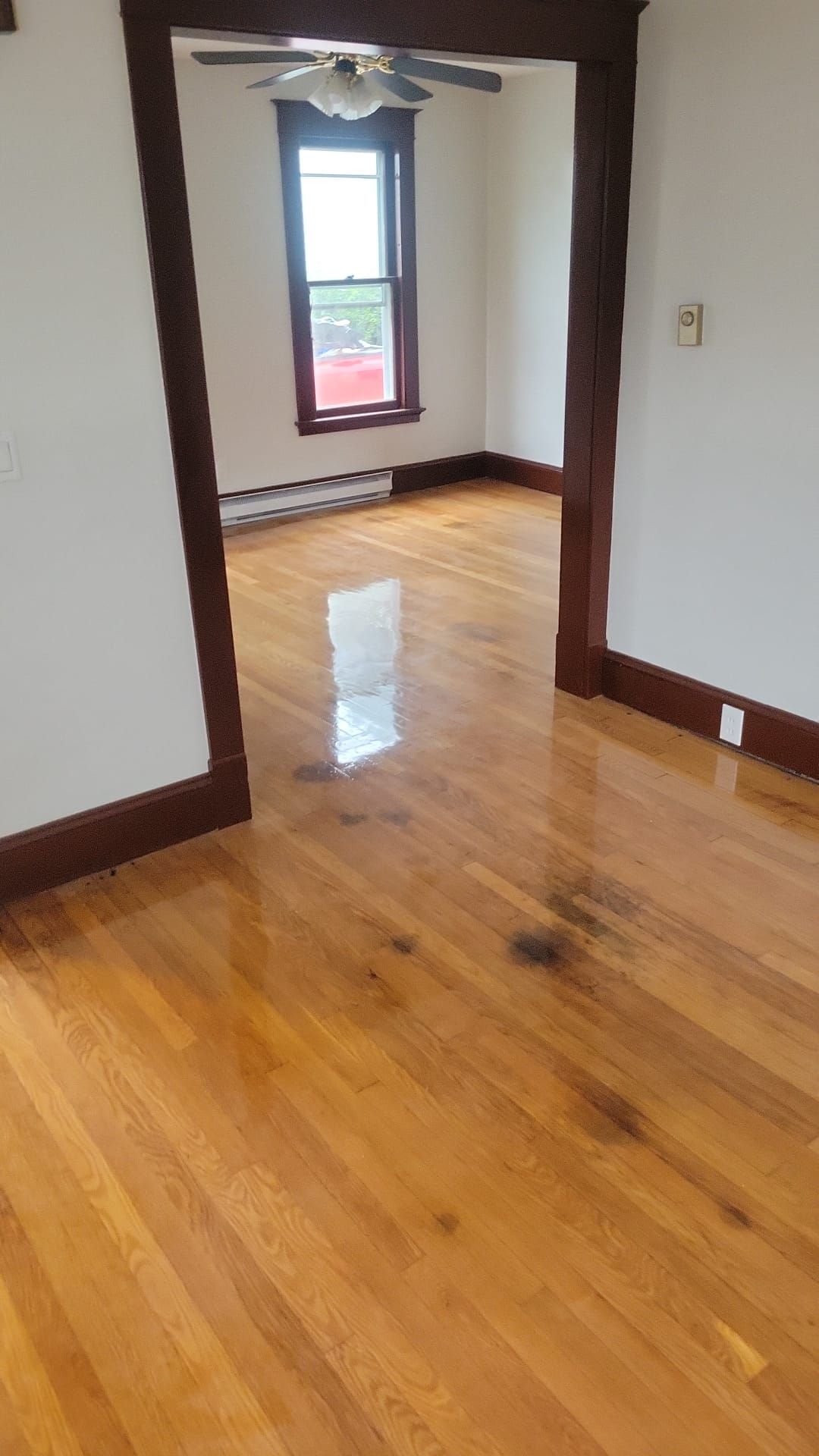 Room with plank flooring and white walls – Hartford, CT - Hinds