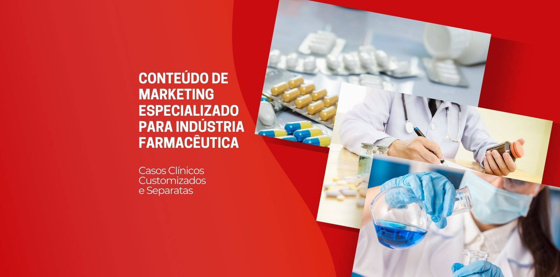 imagem construida com fotos de medicamentos e laboratórios farmacêuticos